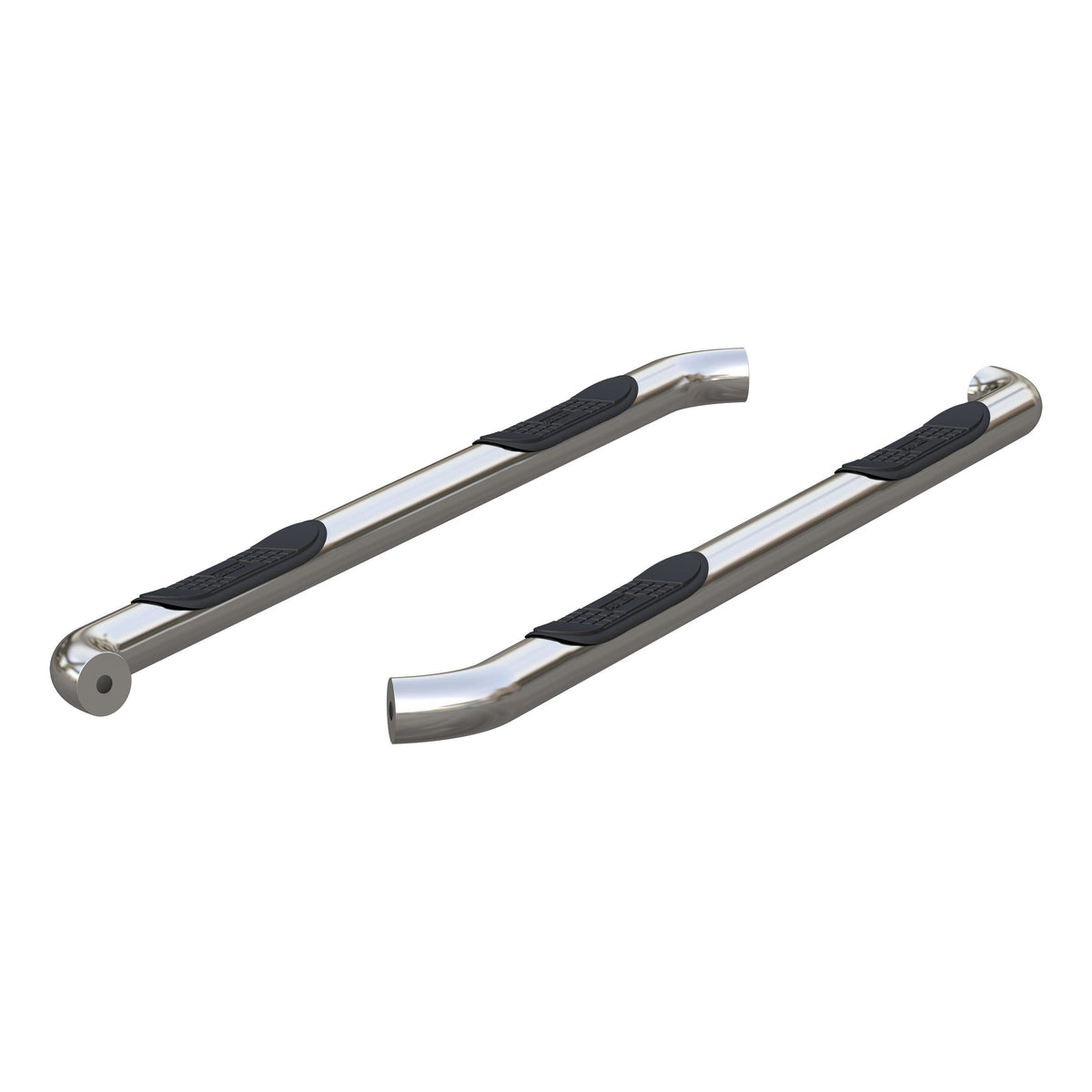 ARIES 205031-2 3" Round Polished Stainless Side Bars, Select Dodge Durango