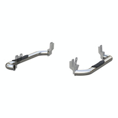 ARIES 205039-2 3" Round Polished Stainless Side Bars, Select Dodge, Ram 1500, 2500, 3500