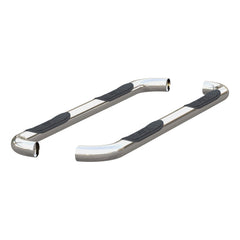 ARIES 205040-2 3" Round Polished Stainless Side Bars, Select Dodge, Ram 1500, 2500, 3500