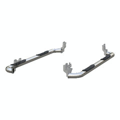 ARIES 205041-2 3" Round Polished Stainless Side Bars, Select Dodge, Ram 1500, 2500, 3500