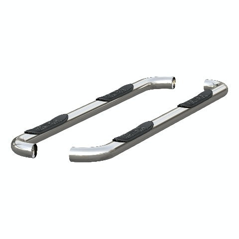 ARIES 205041-2 3" Round Polished Stainless Side Bars, Select Dodge, Ram 1500, 2500, 3500
