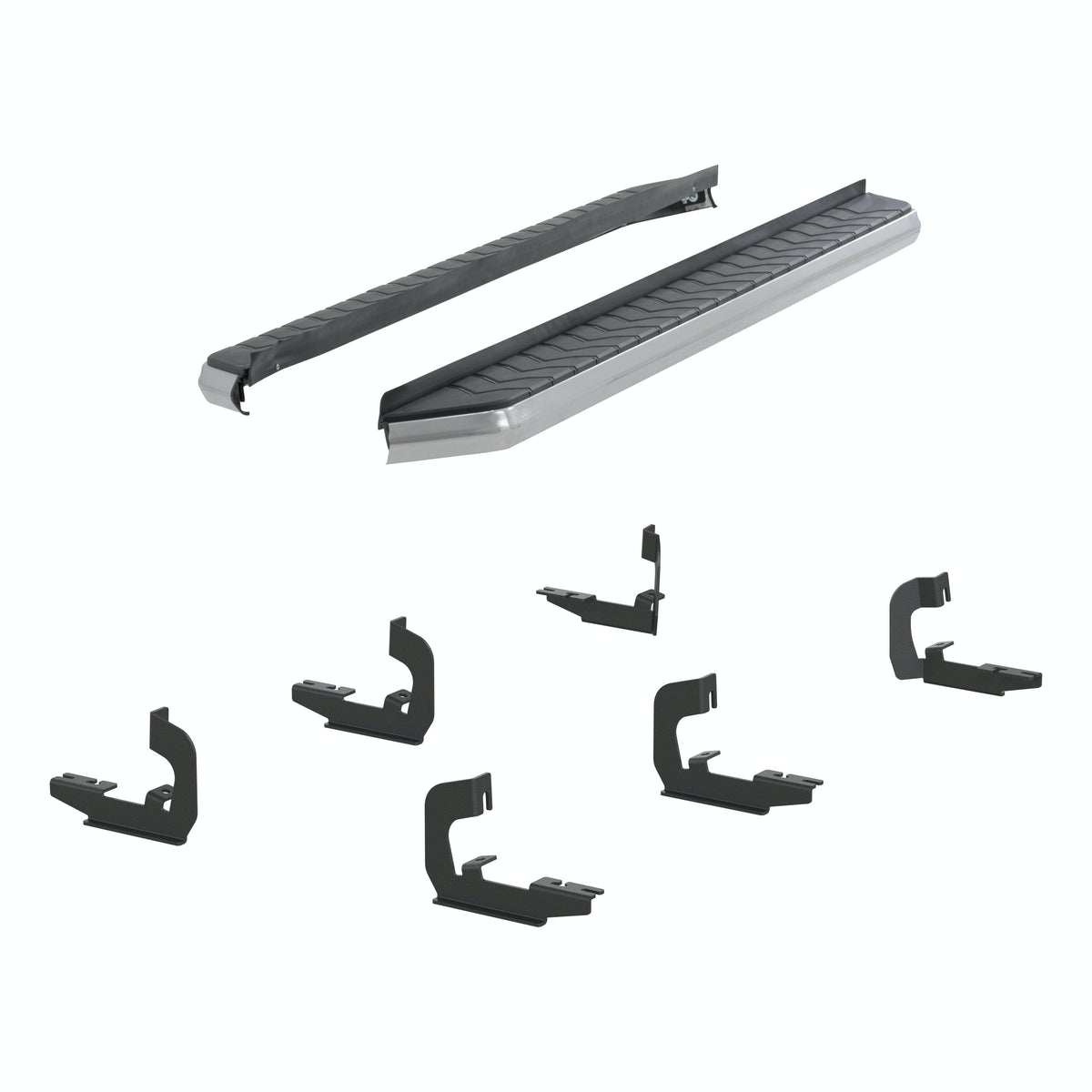ARIES 2051004 AeroTread 5" x 76" Polish Stainless Running Boards, Select Cadillac, Chevy, GMC