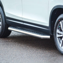ARIES 2051006 AeroTread 5" x 67" Polished Stainless Running Boards, Select Honda Pilot