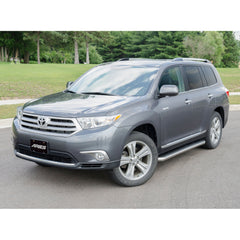 ARIES 2051014 AeroTread 5" x 70" Polished Stainless Running Boards, Select Toyota Highlander