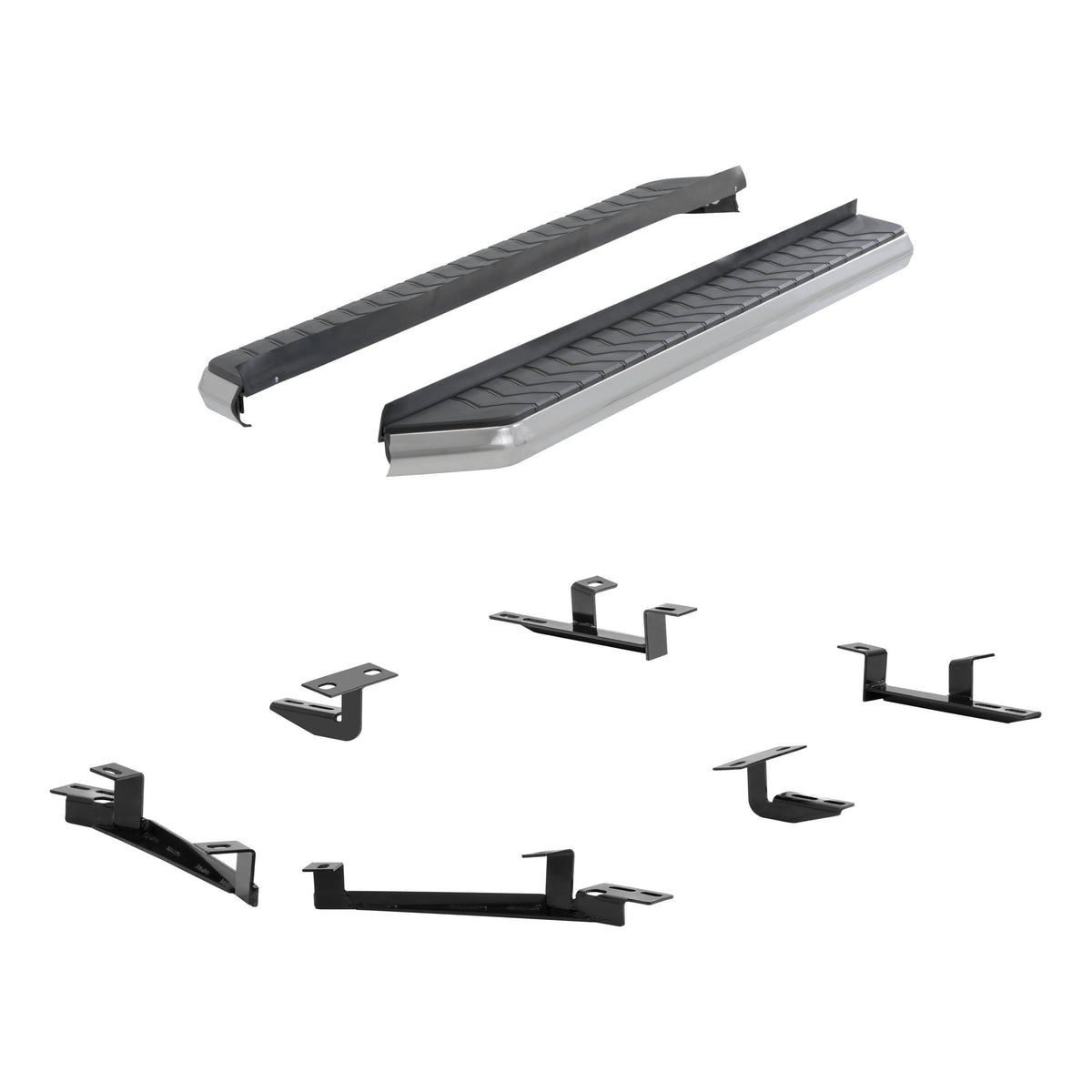 ARIES 2051014 AeroTread 5" x 70" Polished Stainless Running Boards, Select Toyota Highlander