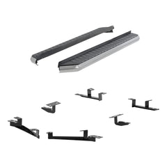 ARIES 2051014 AeroTread 5" x 70" Polished Stainless Running Boards, Select Toyota Highlander