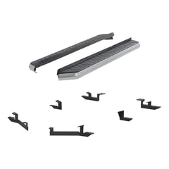 ARIES 2051015 AeroTread 5" x 70" Polished Stainless Running Boards, Select Toyota Highlander