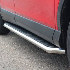 ARIES 2051018 AeroTread 5" x 67" Polished Stainless Running Boards, Select Toyota RAV4