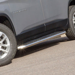 ARIES 2051030 AeroTread 5" x 76" Polished Stainless Running Boards, Select Enclave, Traverse