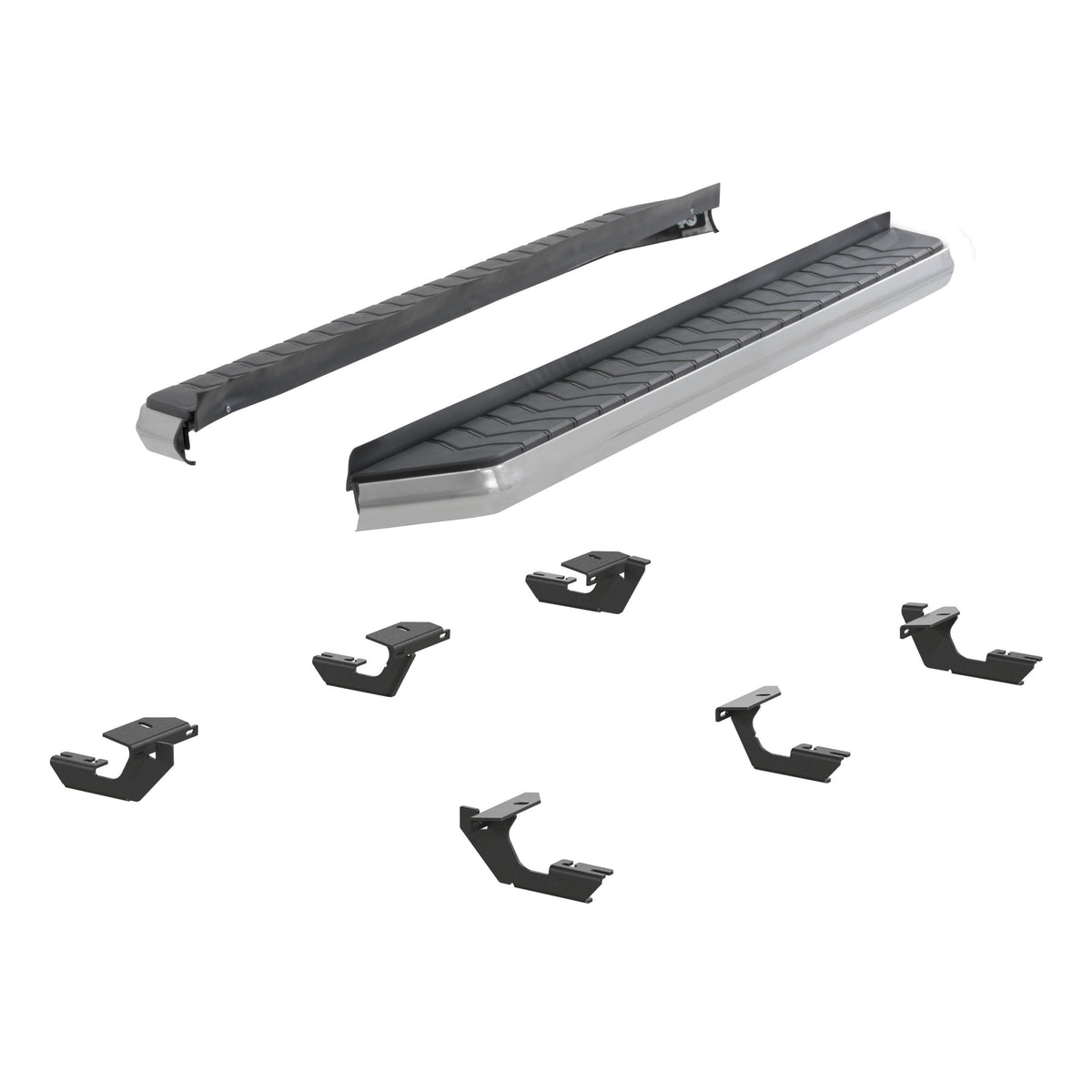 ARIES 2051031 AeroTread 5" x 73" Polished Stainless Running Boards, Select Dodge Durango