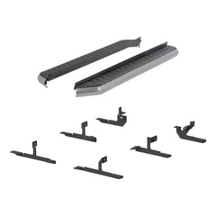 ARIES 2051033 AeroTread 5" x 67" Polished Stainless Running Boards, Select Equinox, Terrain