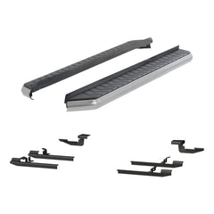 ARIES 2051037 AeroTread 5" x 70" Polished Stainless Running Boards, Select Nissan Rogue