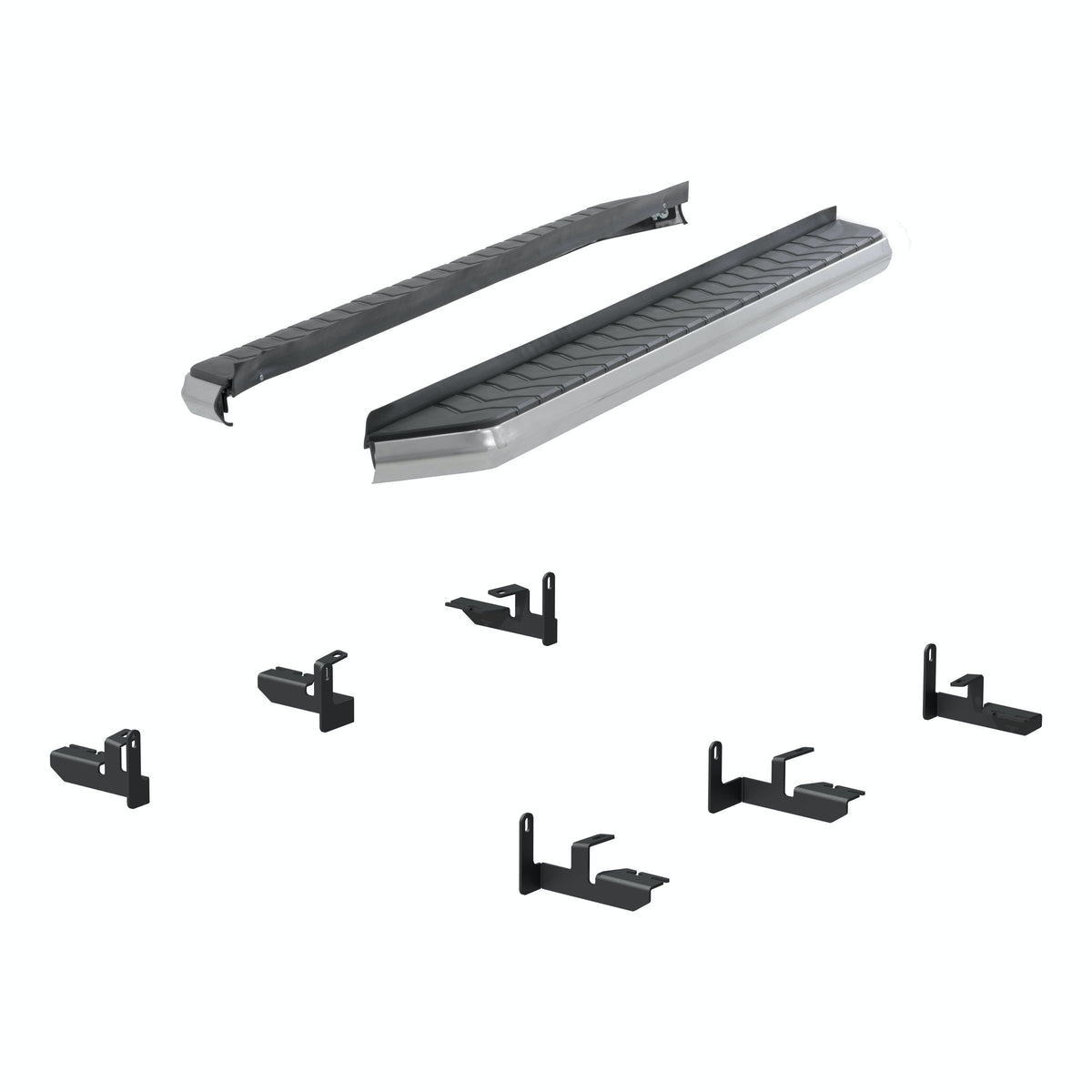 ARIES 2051038 AeroTread 5" x 73" Polished Stainless Running Boards, Select Nissan Pathfinder