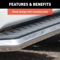 ARIES 2051040 AeroTread 5" x 73" Polished Stainless Running Boards, Select Ford Explorer
