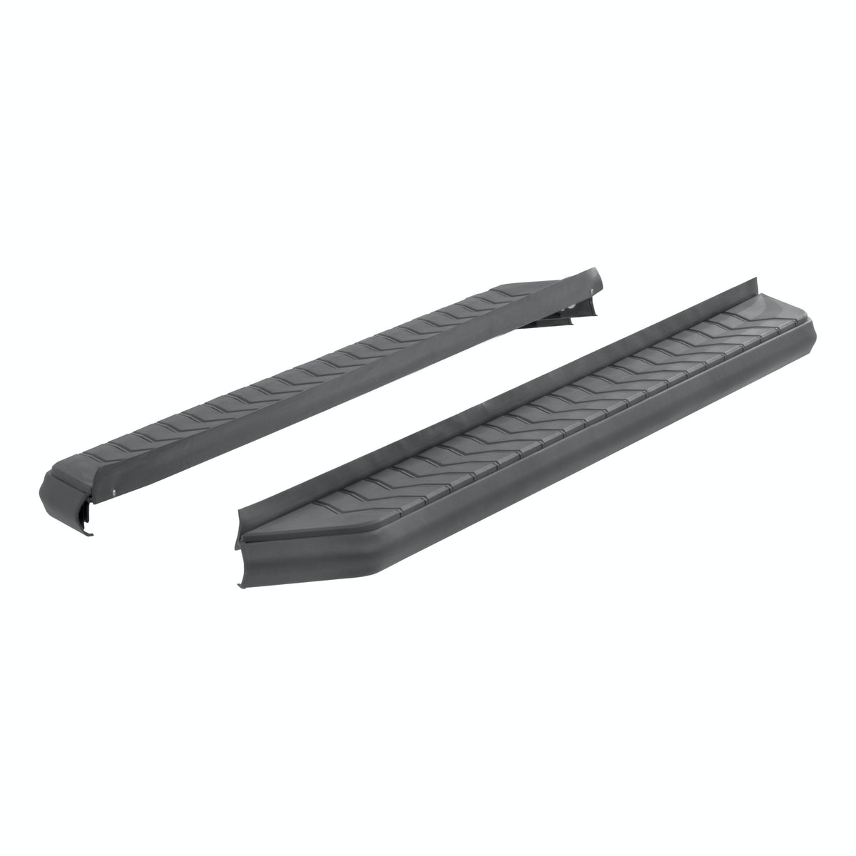 ARIES 2051976 AeroTread 5" x 76" Black Stainless Running Boards (No Brackets)