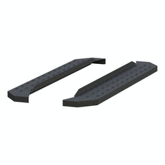 ARIES 2055510 RidgeStep 6-1/2" x 53" Black Steel Running Boards, Select Silverado, Sierra