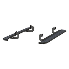 ARIES 2055517 RidgeStep 6-1/2" x 75" Black Steel Running Boards, Select Ford F-150