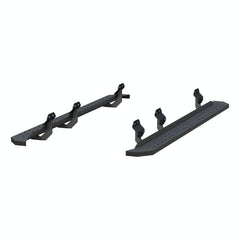 ARIES 2055519 RidgeStep 6-1/2" x 91" Black Steel Running Boards, Select Ford F-Series Crew