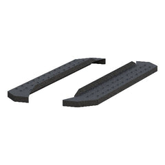 ARIES 2055520 RidgeStep 6-1/2" x 53" Black Steel Running Boards, Select Ford F-Series