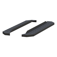 ARIES 2055520 RidgeStep 6-1/2" x 53" Black Steel Running Boards, Select Ford F-Series