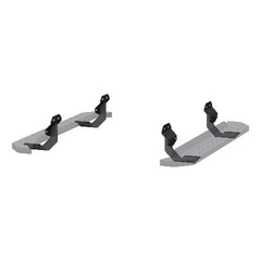 ARIES 2055520 RidgeStep 6-1/2" x 53" Black Steel Running Boards, Select Ford F-Series