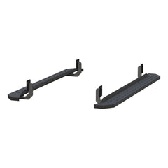 ARIES 2055523 RidgeStep 6-1/2" x 75" Black Steel Running Boards, Select Ford F-250, F-350