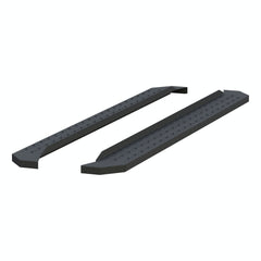 ARIES 2055528 RidgeStep 6-1/2" x 85" Black Steel Running Boards, Select Toyota Tundra