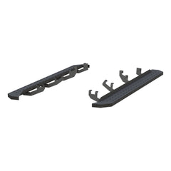 ARIES 2055538 RidgeStep 6-1/2" x 85" Black Steel Running Boards, Select Honda Ridgeline