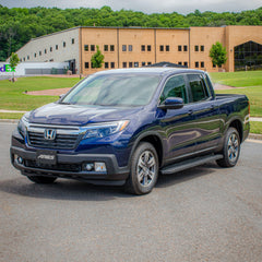 ARIES 2055538 RidgeStep 6-1/2" x 85" Black Steel Running Boards, Select Honda Ridgeline