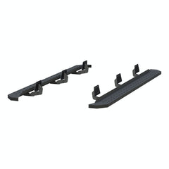 ARIES 2055549 RidgeStep 6-1/2" x 91" Black Steel Running Boards, Select Ram 1500 Crew Cab