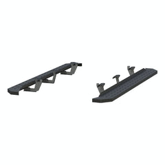 ARIES 2055553 RidgeStep 6-1/2" x 75" Black Steel Running Boards, Select Dodge Durango