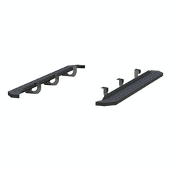 ARIES 2055554 RidgeStep 6-1/2" x 75" Black Steel Running Boards, Select Ford Explorer