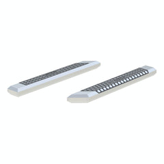 ARIES 2055853 AdvantEDGE 5-1/2" x 53" Chrome Aluminum Side Bars (No Brackets)