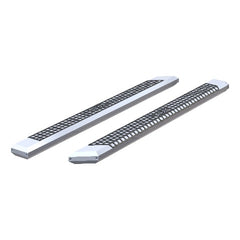 ARIES 2055891 AdvantEDGE 5-1/2" x 91" Chrome Aluminum Side Bars (No Brackets)
