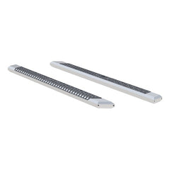 ARIES 2055891 AdvantEDGE 5-1/2" x 91" Chrome Aluminum Side Bars (No Brackets)