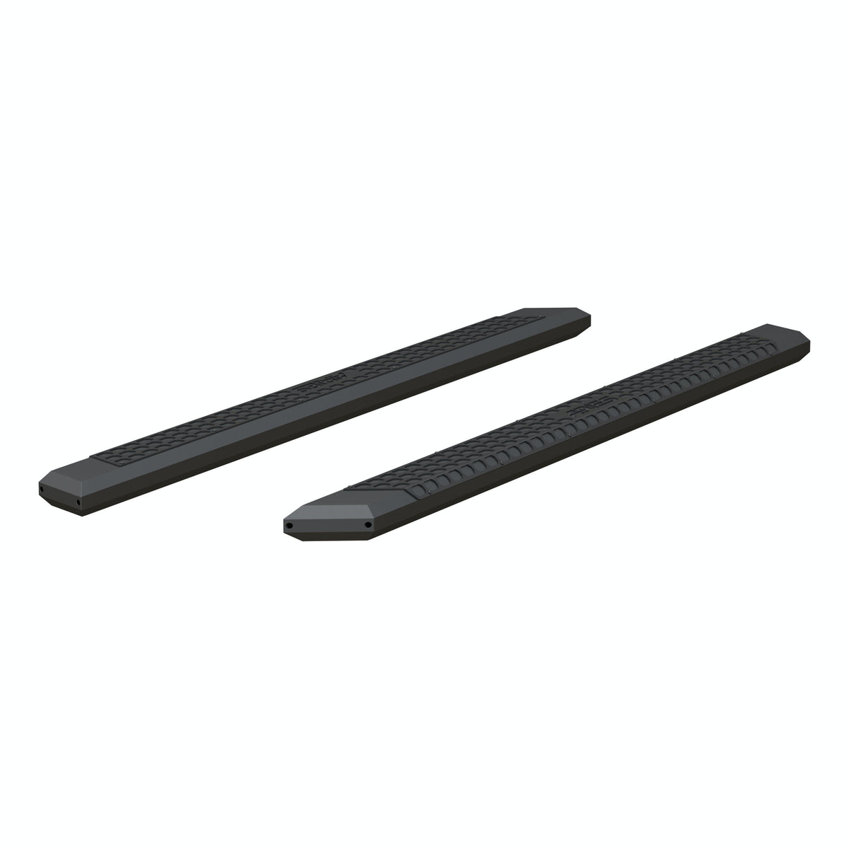 ARIES 2055985 AdvantEDGE 5-1/2" x 85" Black Aluminum Side Bars (No Brackets)