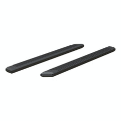 ARIES 2055985 AdvantEDGE 5-1/2" x 85" Black Aluminum Side Bars (No Brackets)