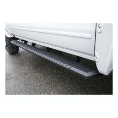 ARIES 2055991 AdvantEDGE 5-1/2" x 91" Black Aluminum Side Bars (No Brackets)