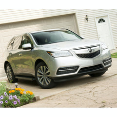 ARIES 2061001 AeroTread 5" x 70" Black Stainless Running Boards, Select Acura MDX