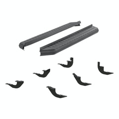 ARIES 2061001 AeroTread 5" x 70" Black Stainless Running Boards, Select Acura MDX