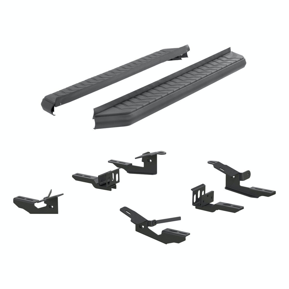 ARIES 2061003 AeroTread 5" x 76" Black Stainless Running Boards, Select Ford Explorer