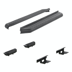 ARIES 2061010 AeroTread 5" x 70" Black Stainless Running Boards, Select Nissan Murano
