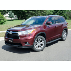 ARIES 2061015 AeroTread 5" x 70" Black Stainless Running Boards, Select Toyota Highlander