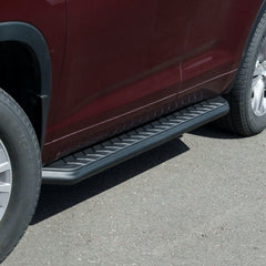 ARIES 2061015 AeroTread 5" x 70" Black Stainless Running Boards, Select Toyota Highlander