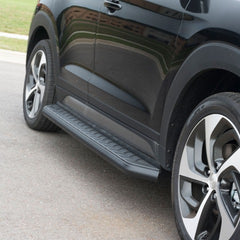 ARIES 2061019 AeroTread 5" x 70" Black Stainless Running Boards, Select Hyundai Tucson