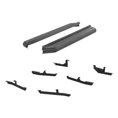 ARIES 2061019 AeroTread 5" x 70" Black Stainless Running Boards, Select Hyundai Tucson