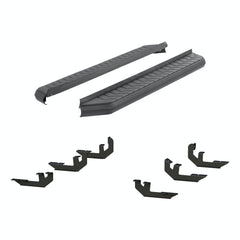 ARIES 2061029 AeroTread 5" x 70" Black Stainless Running Boards, Select Honda Pilot