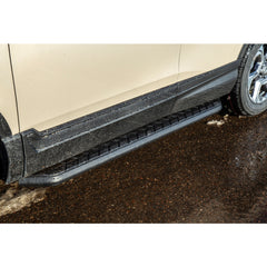 ARIES 2061031 AeroTread 5" x 73" Black Stainless Running Boards, Select Dodge Durango