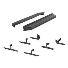 ARIES 2061033 AeroTread 5" x 67" Black Stainless Running Boards, Select Equinox, Terrain