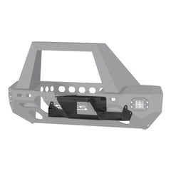 ARIES 2072102 TrailChaser Bumper Jeep JL, Gladiator Winch Reinforcement Bracket